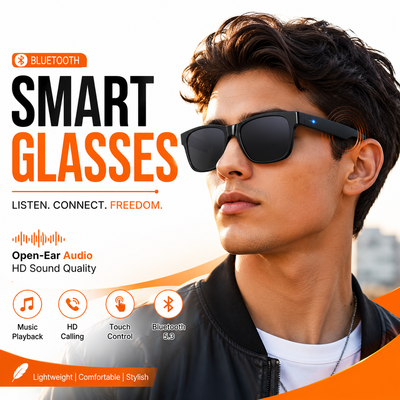 XG89 New Smart Bluetooth V5.3 Sunglasses Glasses Call Outdoor Sports Headphones
